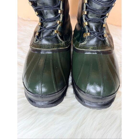 SOREL DOMINATOR Arctic Heavy Winter Snow Boots Dark Green Mens 9 main image 7